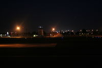  @ Fullerton Municipal Airport - Fullerton tower at night - by Nick Taylor Photography