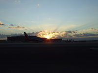  - Sunrise through the cockpit of a Southwest Airliner - by Sgt_Eagar