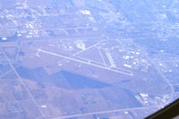  @ Joe Foss Field Airport - Seen from the tail-boom position in a KC-135 at Flight Level 310. - by Glenn E. Chatfield