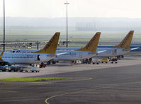  - A part of the Pegasus fleet on Schiphol Airport - by Willem Goebel
