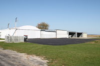  @ Waukon Municipal Airport - The hangar complex - by Glenn E. Chatfield