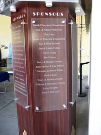  - Aviation Museum of Santa Paula Sponsor Tribute Tower. Please consider making a donation. - by Doug Robertson