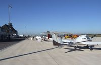  - apron in front of the main terminal building at Braunschweig-Waggum airport - by Ingo Warnecke