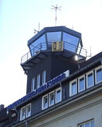  - tower on top of the main terminal building at Braunschweig-Waggum airport - by Ingo Warnecke