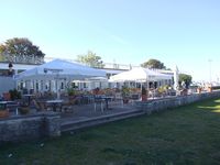  - the airport cafe / restaurant on the visitor's terrace at Braunschweig-Waggum airport - by Ingo Warnecke