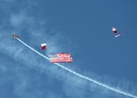  - Opening of the airshow at Airventure 2011. - by Bob Simmermon