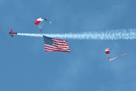  - Opening of the airshow at Airventure 2011. - by Bob Simmermon