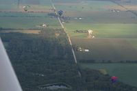  - Hot air balloons over Findlay, Ohio - by Bob Simmermon