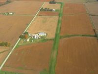 @ Miller Farm Landing Strip Airport - Looking east - by Bob Simmermon