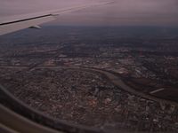  - Window seat of a B767-400, coming into Frankfurt, Germany (EDDF) - by J.B. Barbour