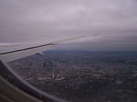 - Window seat of a B767-400, coming into Frankfurt, Germany (EDDF) - by J.B. Barbour