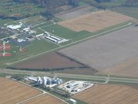  @ Greensburg Municipal Airport - Looking SE from 4500' - by Bob Simmermon