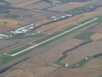  @ Mettel Field Airport - Looking NE from 4500' - by Bob Simmermon