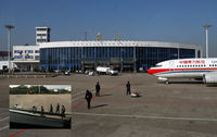  @ Huangyan Luqiao Airport - A suspect in the plane,After the plane landed on the police arrest a suspect - by Dawei Sun