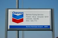  - Sign at Bartow Municipal Airport, Bartow, FL - by scotch-canadian