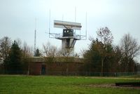 - The fast-turning radar at the edge of the field. Taken at the Moespot.  - by Jorrit de Bruin