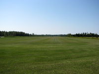  @ CNL4 - 3800 feet long 175 feet wide perfectly kept grass runway of the Port Elgin Airport. Looking down runway 24.  - by Peter Pasieka