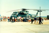  - U.S. Navy Sikorsky RH-53D from Helicopter Mine Countermeasures Squadron 14 (HM-14) on display at Quonset State Airport, North Kingstown, RI - circa 1980's - by scotch-canadian