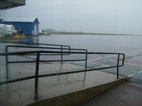  - Rainy day on our visit to Miramichi Airport, not a very exciting photo unfortunately.  - by Peter Pasieka