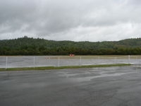  @ Edmundston Airport - runway marker at taxi way Bravo at Edmundston Airport - by Peter Pasieka