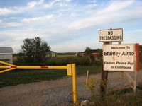  @ CCW4 - Main gate to airport at Stanley Nova Scotia, Canada - by Peter Pasieka