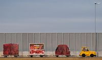  - Some very late x-mas parcels on transfer to a yellow (DHL-) bird......  - by Holger Zengler