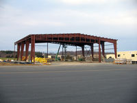  - New Orange skydive building under constructin - by Ronald Barker