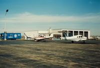  - Fire - Repair - Maintenance Building at Bridgeport Municipal Airport, Bridgeport, CT - circa 1980's - by scotch-canadian