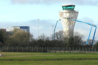  - A new Control Tower being erected at Birmingham - also to the left, the new Travelodge Hotel - high floor rooms on the eastern side will give good runway and terminal views - by Terry Fletcher
