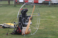  @ X3CX - Power unit for powered parachute seen at Northrepps. - by Graham Reeve