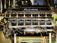  - Rolls Royce Merlin engine recovered from a Hawker Hurricane crash site on display at the Fenland & West Norfolk Aviation Museum - by chris hall