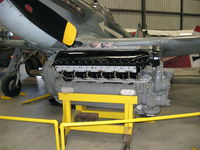  - Allison V-1710 engine. At CAF Museum. - by Doug Robertson