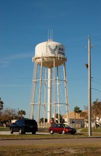  - Water Tank at MacDill AFB, Tampa, FL - by scotch-canadian