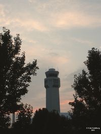  - Cleveland's ATC seen at dusk. Shot from the first level of the short-term parking garage.  - by aeroplanepics0112
