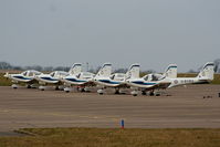  - Grob G115E Tutor's of the Defence Elementary Flying Training School (DEFTS), RAF Barkston Heath - by Chris Hall