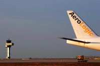 - Still life in late sunlight on DHL Air Hub Leipzig.... - by Holger Zengler