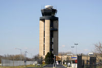 - Control Tower on Hog Island Road at KPHL actually sits in Tinicum Township, Delaware County, PA. - by Thomas P. McManus
