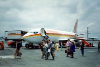  - Aloha Airlines Boeing 737 at Kahului Airport, Maui, HI - April 1992 - by scotch-canadian