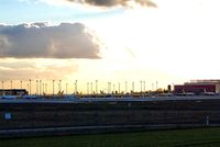  - Crowded house on a normal sunday afternoon: DHL Air Hub Leipzig - Cargo at its best.... - by Holger Zengler
