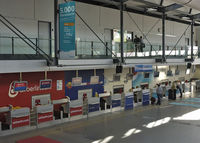  - Check-in counter seen from Airport Restaurant. - by Wilfried_Broemmelmeyer