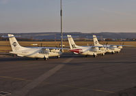  @ Saarbrücken Airport - Stored Cirrus Airlines Dornier Do328 (D-COSA; D-CIRK; D-CIRC). - by Wilfried_Broemmelmeyer