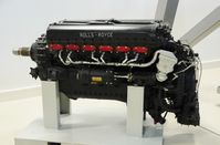  - Rolls-Royce Merlin III aero engine. - by Graham Reeve