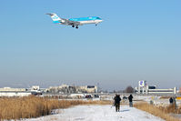  - Standing in the snow on finals rw.06 - by Gert-Jan Vis