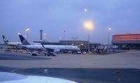  - Charles De Gaulle airport early morning before sunrise
on arrival from the Far East. - by Jean M Braun