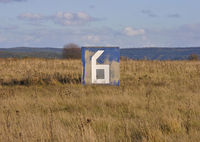  - Distance marker left on former runway 06/24 at Sembach Air Base. - by Wilfried_Broemmelmeyer