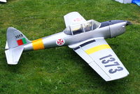  - RC model painted to represent  former Portuguese Air Force DHC-1 Chipmunk T.20 1373, which is now on the UK civil register as G-CBJG - by Chris Hall