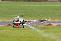  - RC model painted to represent Hughes 269C N269SF - by Chris Hall