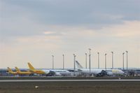  - From yellow to semi white to white on new DHL Air Hub apron... - by Holger Zengler