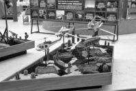  - Helicopter models at the 1961 Farnborough Air Show. - by Malcolm Clarke