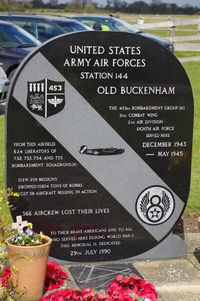  - Memorial to the United States Army Air Force at Old Buckenham. - by Graham Reeve